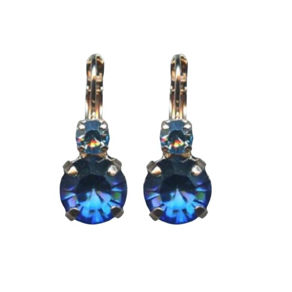 Mariana Earrings Gorgeous Sapphire Austrian Crystals Winter 2019 Coll.