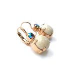 Mariana Earrings Riverstone Mineral & AB Austrian Crystals My Treasures Coll. - Image 3