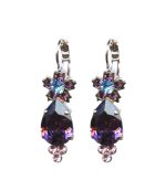 Mariana Earrings Elegant Amethyst, Lavender Delite & Lt Sapphire Austrian Crystals Winter 2019 Coll. - Image 2