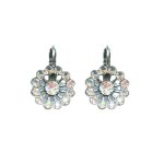 Mariana Earrings Shimmering Floral Moonlight Austrian Crystals Odyssey 2018 Coll.