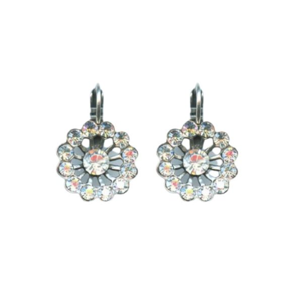 Mariana Earrings Shimmering Floral Moonlight Austrian Crystals Odyssey 2018 Coll.