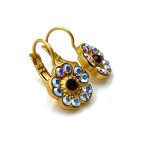 Mariana Earrings Shimmering AB & Siam Austrian Crystals My Treasures Coll. - Image 3