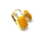 Mariana Earrings Classy Yellow Opal Austrian Crystals My Treasures Coll. Yellow Gold - Image 2