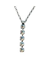 Mariana Necklace Pendant Multi Tier Moonlight Austrian Crystals Odyssey 2018 Coll. - Image 2