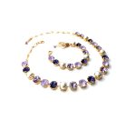 Jewelry Set By Mariana Woman Necklace, Bracelet Pearl and Swarovski Crystals - Image 3