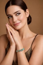 Bracelet By Mariana Woman Charming Turquoise and Opal Swarovski Crystals - Image 3