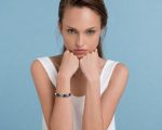 Bracelet By Mariana Woman Apatite Mineral and Sapphire Swarovski Crystals - Image 3