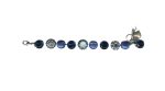 Bracelet By Mariana Woman Apatite Mineral and Sapphire Swarovski Crystals - Image 3