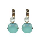 Mariana Earrings Simply Elegant Pacific Opal & White Opal Austrian Crystals Athena Odyssey 2018 Coll. - Image 2