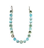 Mariana Necklace Charming Howlite Chinese Turq Mineral & Greens Austrian Crystals Athena Odyssey 2018 Coll. - Image 3