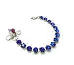 Mariana Bracelet Elegant Plum Purple Austrian Crystals Plum Sun-Kissed Coll. - Image 3