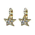 Mariana Earrings Star Shaped in Moonlight Austrian Crystals My Butterfly Coll. - Image 2