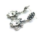 Mariana Earrings Clear Pear Shape Austrian Crystal Emerald City Icons Coll. - Image 3