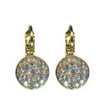 Mariana Earrings Tantalizing Moonlight Austrian Crystals My Butterfly Coll. - Image 2
