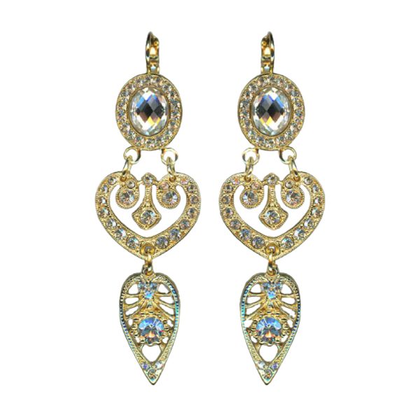 Mariana Earrings Fab Dangling Moonlight Austrian Crystals My Butterfly Coll.