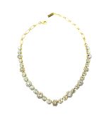 Mariana Necklace Charming Floral in Moonlight Austrian Crystals My Butterfly Coll. - Image 2