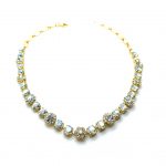 Mariana Necklace Charming Floral in Moonlight Austrian Crystals My Butterfly Coll.
