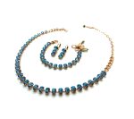 Mariana Jewelry Set Necklace, Bracelet & Earrings Elegant Sapphire Austrian Crystals My Treasures Coll. - Image 2