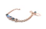 Bracelet By Mariana Blue Morpho My Butterfly Coll. Adorable Blues, Vintage Rose & Pink Opal Austrian Crystals - Image 3