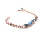Bracelet By Mariana Blue Morpho My Butterfly Coll. Adorable Blues, Vintage Rose & Pink Opal Austrian Crystals - Image 2
