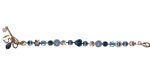 Bracelet By Mariana Woman Heart Shape Montana and Opal Swarovski Crystals - Image 3