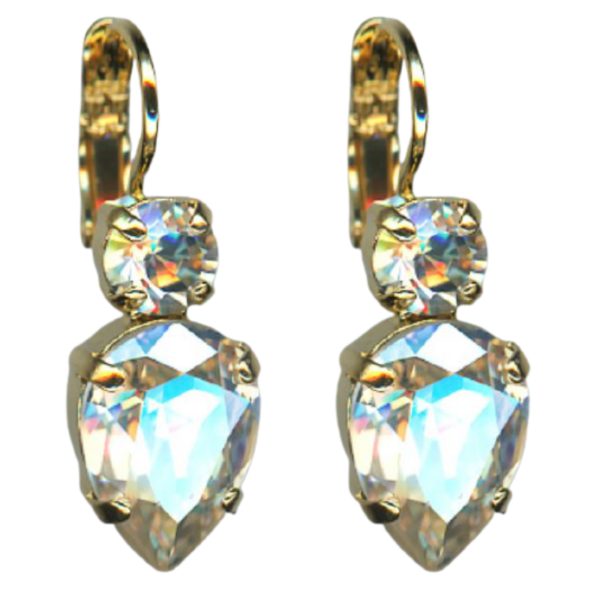 Mariana Earrings Shimmering Moonlight Austrian Crystals My Butterfly Coll.