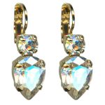 Mariana Earrings Shimmering Moonlight Austrian Crystals My Butterfly Coll. - Image 2