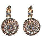 Mariana Earrings Gorgeous Golden Shadow & Moonlight Austrian Crystals Euploea Core My Butterfly Coll. - Image 3