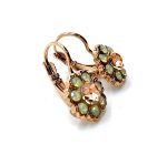 Mariana Earrings Fab Floral in Chrysolite Opal & Moonlight Austrian Crystals Boloria Dia My Butterfly Coll. - Image 3
