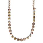 Mariana Necklace Glitzy Golden Shadow, Moonlight & Vintage Rose Austrian Crystals Euploea Core My Butterfly Coll. - Image 2