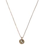 Mariana Necklace Pendant Moonlight & Golden Shadow Austrian Crystals Euploea Core My Butterfly Coll. - Image 2