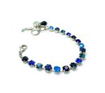 Mariana Bracelet Gorgeous in Blues Austrian Crystals Sleepytime Tea Time Coll. - Image 2