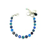 Mariana Bracelet Gorgeous in Blues Austrian Crystals Sleepytime Tea Time Coll. - Image 3