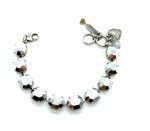 Mariana Bracelet Beautiful Silver Night Austrian Crystal My Treasures Coll. Silver Plated - Image 3