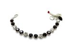 Mariana Bracelet Sophisticated Clear & Garnet Austrian Crystals My Treasures Coll. - Image 3