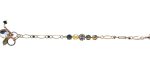 Mariana Bracelet Simply Elegant Sun Kissed Sunshine, Tabac, Blk Dia & Silver Night Austrian Crystals Catopsilia Pomona My Butterfly Coll.