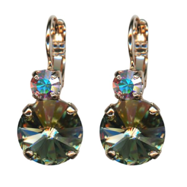 Mariana Earrings Simply Elegant Black Diamond & AB Austrian Crystals Catopsilia Pomona My Butterfly Coll.