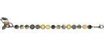 Mariana Bracelet in Black Diamond, Tabac, Golden Shadow, AB & Yellows Austrian Crystals Catopsilia Pomona My Butterfly Coll. - Image 3
