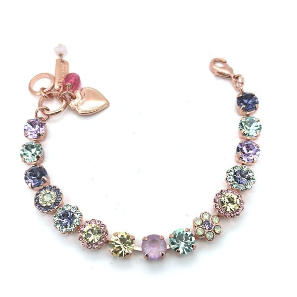 Bracelet By Mariana Woman Gorgeous Greens and Jonquil Swarovski Crystals
