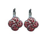 Mariana Earrings Beautiful Siam Austrian Crystals My Treasures Coll.