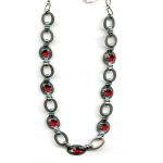 Mariana Necklace Stunning Light Siam Austrian Crystals My Treasures Coll. - Image 3