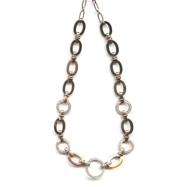 Mariana Necklace Luxurious Chain in Clear Austrian Crystals My Treasures Coll.