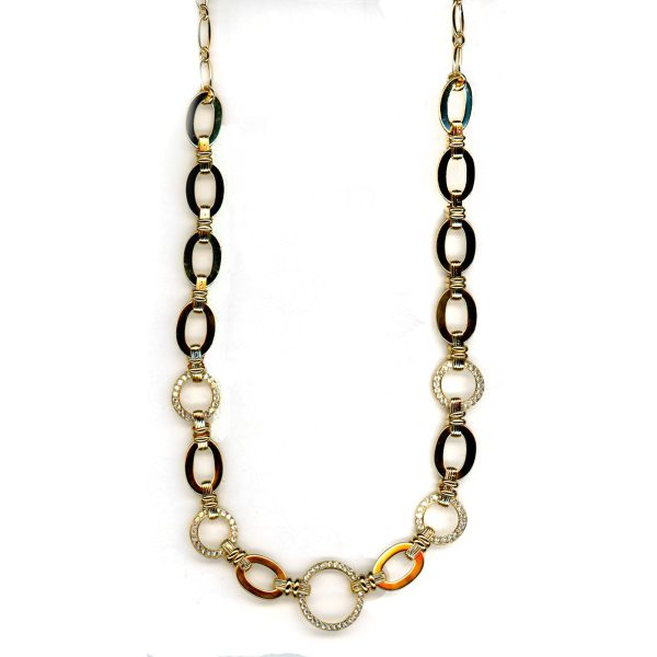 Mariana Necklace Chain in Moonlight Austrian Crystals My Treasures Coll.