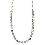 Mariana Necklace Alluring Multi Colored Austrian Crystals Travelara My Butterfly Coll. - Image 3