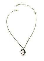 Mariana Necklace Pendant Beautiful Jet Black & Crystal Labrador Austrian Crystals My Treasures Coll. - Image 3