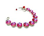 Mariana Bracelet Round Beaded Blush Austrian Crystals Sun-Kissed coll. - Image 3