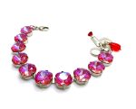 Mariana Bracelet Round Beaded Blush Austrian Crystals Sun-Kissed coll. - Image 2
