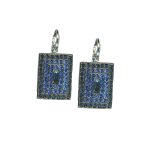 Mariana Earrings Gorgeous Montana Blue & Sapphire Austrian Crystals My Treasures Coll. - Image 3