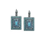 Mariana Earrings Shimmering AB, Aquamarine & Blue Opal Austrian Crystals Bliss Nirvana Coll. - Image 3
