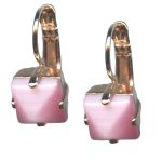 Mariana Earrings Charming Pink Opal Austrian Crystals My Treasures Coll.